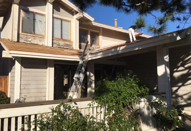 OC PRO PAINTERS HUNTINGTON BEACH PROJECT BEFORE